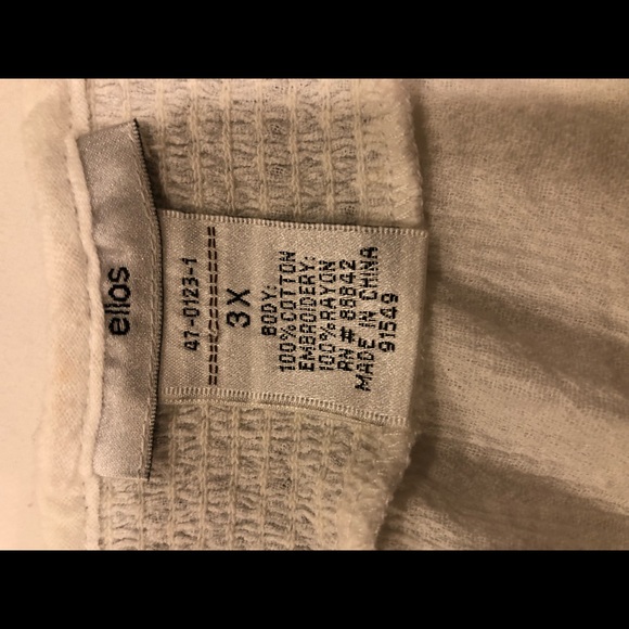 ELLOS Embroidery top - Picture 9 of 10